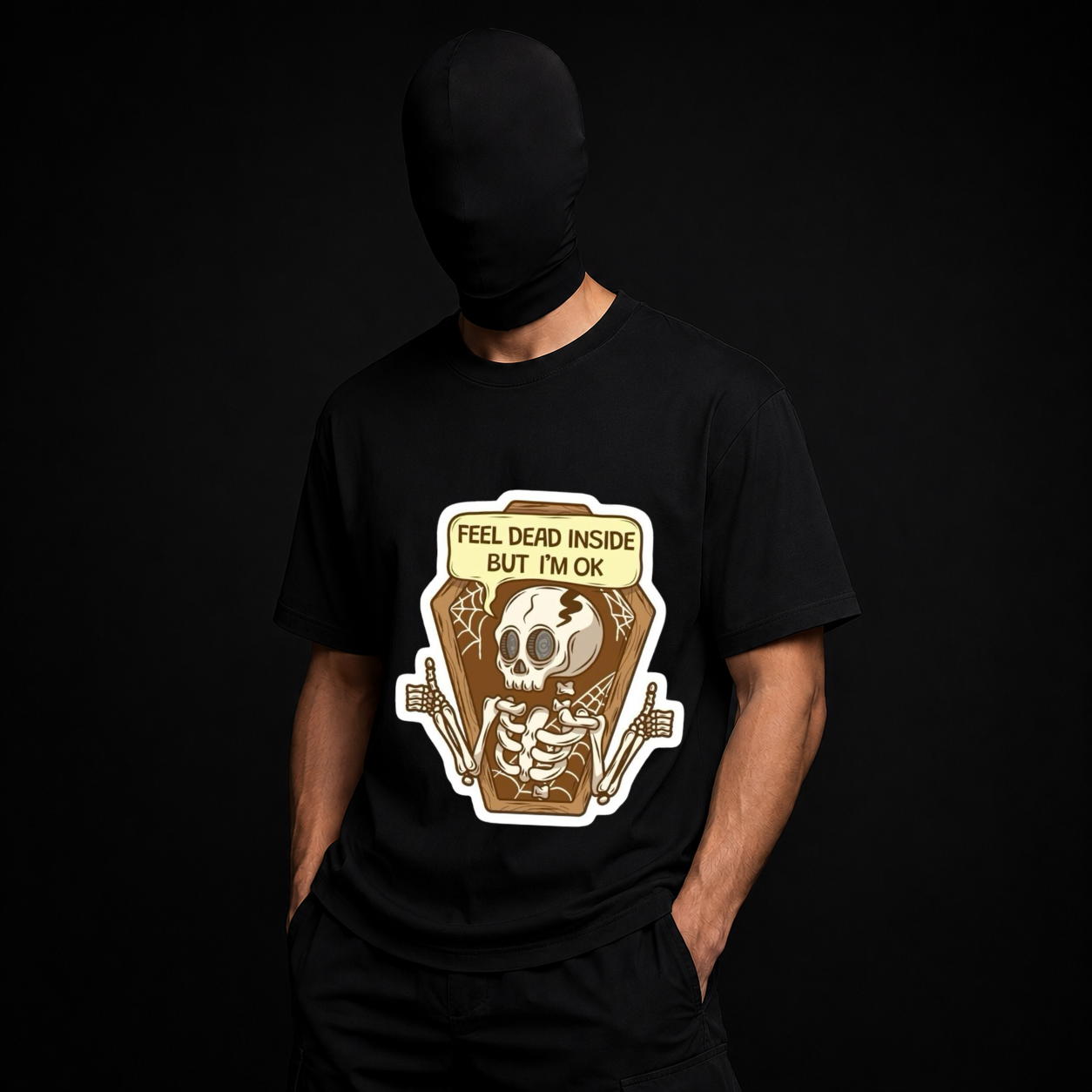 Dead Inside, Thriving Outside Tee