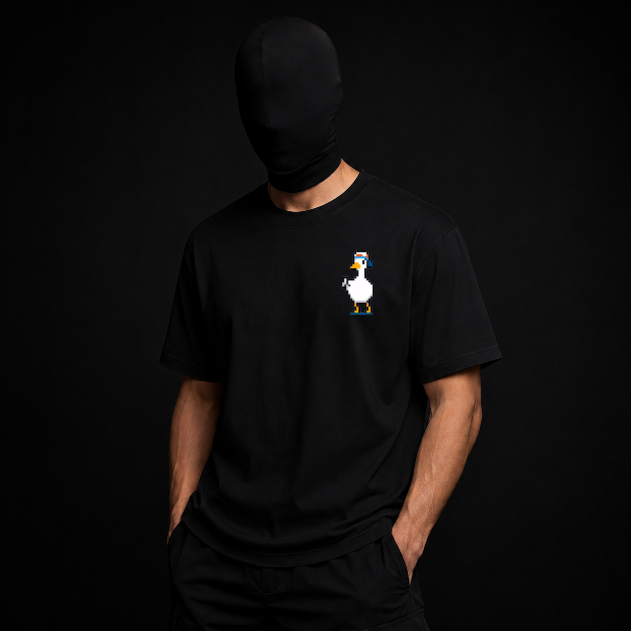 Pixel Quack tee