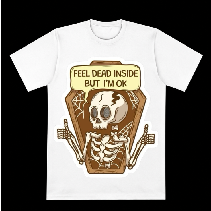 Dead Inside, Thriving Outside Tee